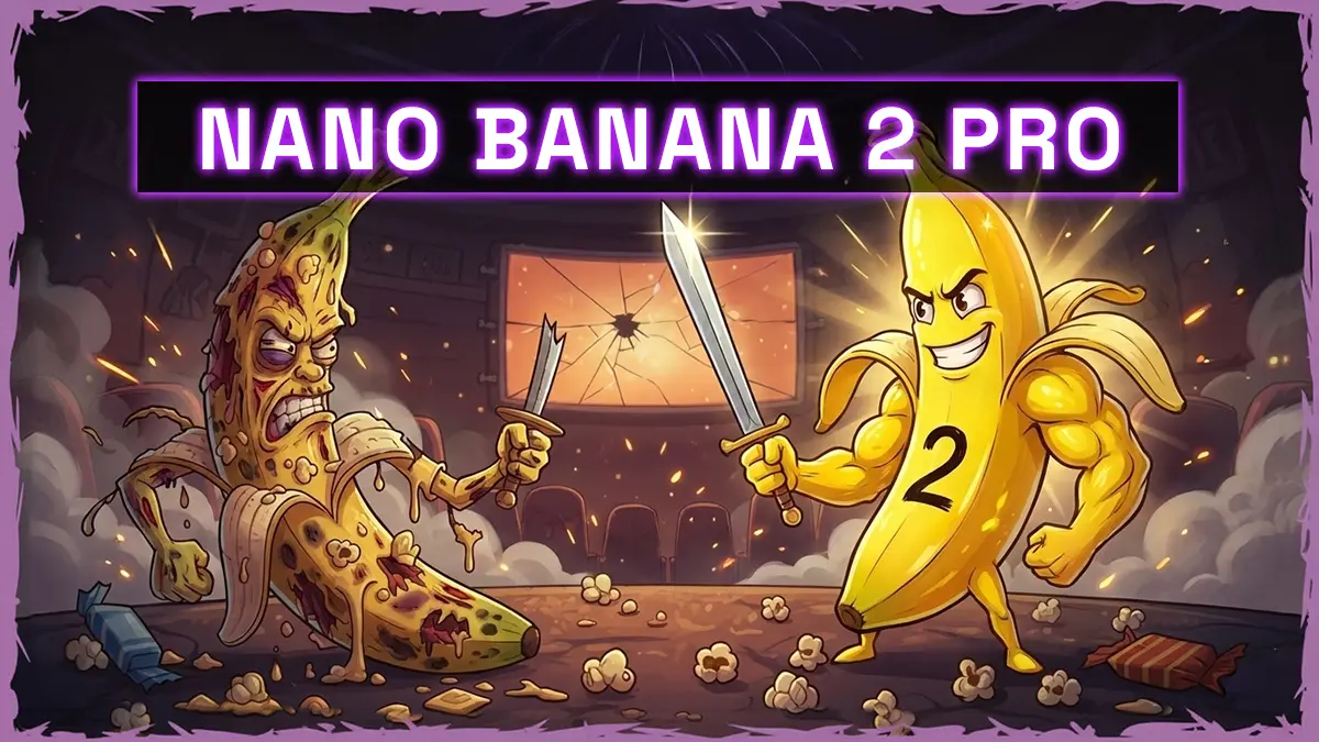 Zwei Bananan kämpfen gegeneinander